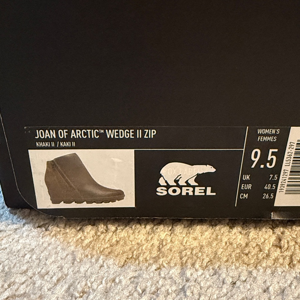 Sorel Women's Joan of Arctic Wedge II Zip - Picture 2 of 7